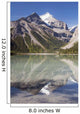 Reflection Of Mountain In A Lake Wall Mural