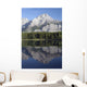 Wedge Pond, Mount Kidd, Kananskis Country, Alberta, Canada Wall Mural