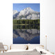 Wedge Pond, Mount Kidd, Kananskis Country, Alberta, Canada Wall Mural
