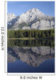 Wedge Pond, Mount Kidd, Kananskis Country, Alberta, Canada Wall Mural