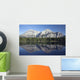 Wedge Pond, Mount Kidd, Kananskis Country, Alberta, Canada Wall Mural