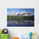 Wedge Pond, Mount Kidd, Kananskis Country, Alberta, Canada Wall Mural