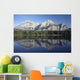 Wedge Pond, Mount Kidd, Kananskis Country, Alberta, Canada Wall Mural