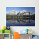 Wedge Pond, Mount Kidd, Kananskis Country, Alberta, Canada Wall Mural