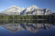 Wedge Pond, Mount Kidd, Kananskis Country, Alberta, Canada Wall Mural