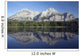 Wedge Pond, Mount Kidd, Kananskis Country, Alberta, Canada Wall Mural