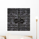 Door Handles On Ornate Metal Doors Wall Mural