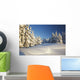 Winter Scene, Mount Hood, Oregon Cascades, Oregon, Usa Wall Mural