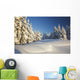 Winter Scene, Mount Hood, Oregon Cascades, Oregon, Usa Wall Mural