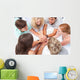 Teens Playing Floor Hands Wall Mural