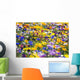 Wildflowers, Mount Hood, Oregon, Usa Wall Mural