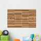 Wood Basketball Court Wall Mural