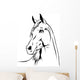 Arabian Horse Wall Decal Design 2