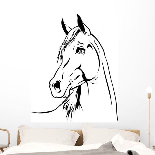 Arabian Horse Wall Decal Design 2