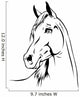 Arabian Horse Wall Decal Design 2