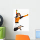 Girl Jumping Wall Mural