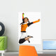 Girl Jumping Wall Mural