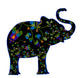 Patterned Elephant Wall Decal