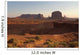 Utah Arizona Border America Wall Mural