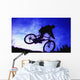 A Bicycle Stunt Wall Mural