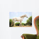 White Horse Wall Mural