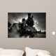 Steam Locomotive in the Rain Wall Mural