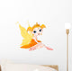 Little Orange Fairy Ballerina Wall Decal