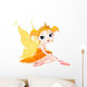Little Orange Fairy Ballerina Wall Decal