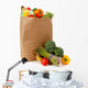 Brown Grocery Sack Full Wall Mural