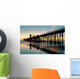 oceanside sunset Wall Mural