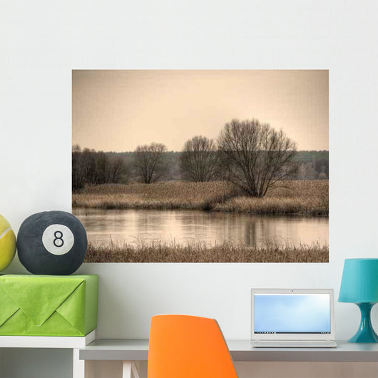 River Wall Decal Design 2