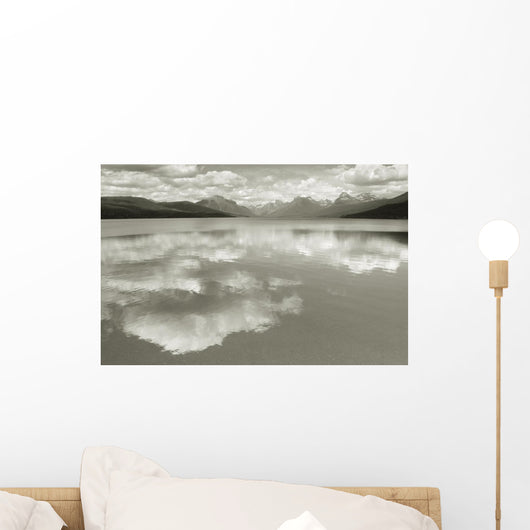 Lake Mcdonald--Homage to Ansel Adams Wall Mural