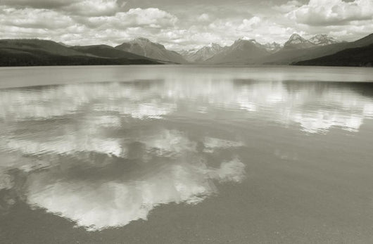 Lake Mcdonald--Homage to Ansel Adams Wall Mural