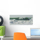 Surfer Up On A Wave Wall Mural