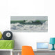 Surfer Up On A Wave Wall Mural
