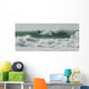 Surfer Up On A Wave Wall Mural