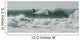 Surfer Up On A Wave Wall Mural