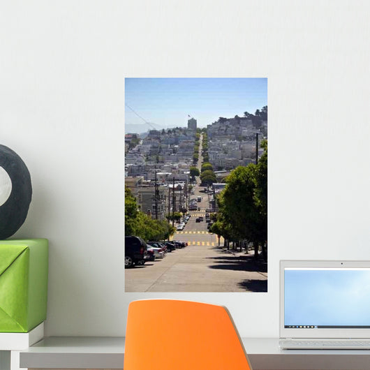 Lombard Street Wall Decal