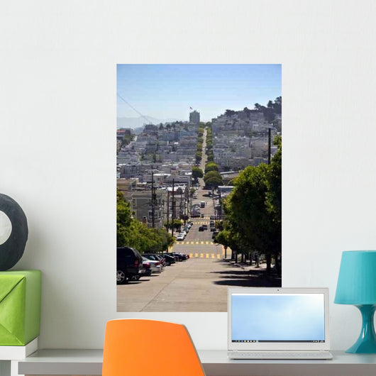 Lombard Street Wall Decal