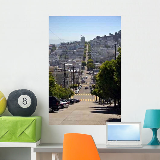 Lombard Street Wall Decal