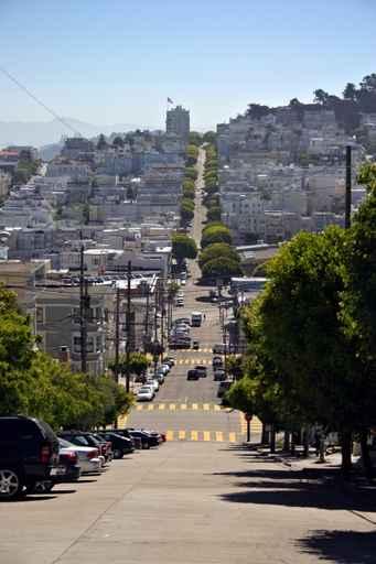 Lombard Street Wall Decal