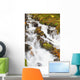 Water Cascading Down A Hill Wall Mural