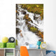 Water Cascading Down A Hill Wall Mural