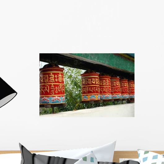 Prayers Mills Wall Decal Design 2