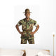 Military Man Wall Decal