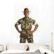 Military Man Wall Decal