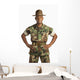 Military Man Wall Decal