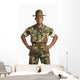 Military Man Wall Decal