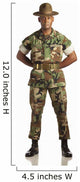 A Military Man Wall Mural
