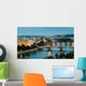 Prague and Vltava River Wall Decal Design 2